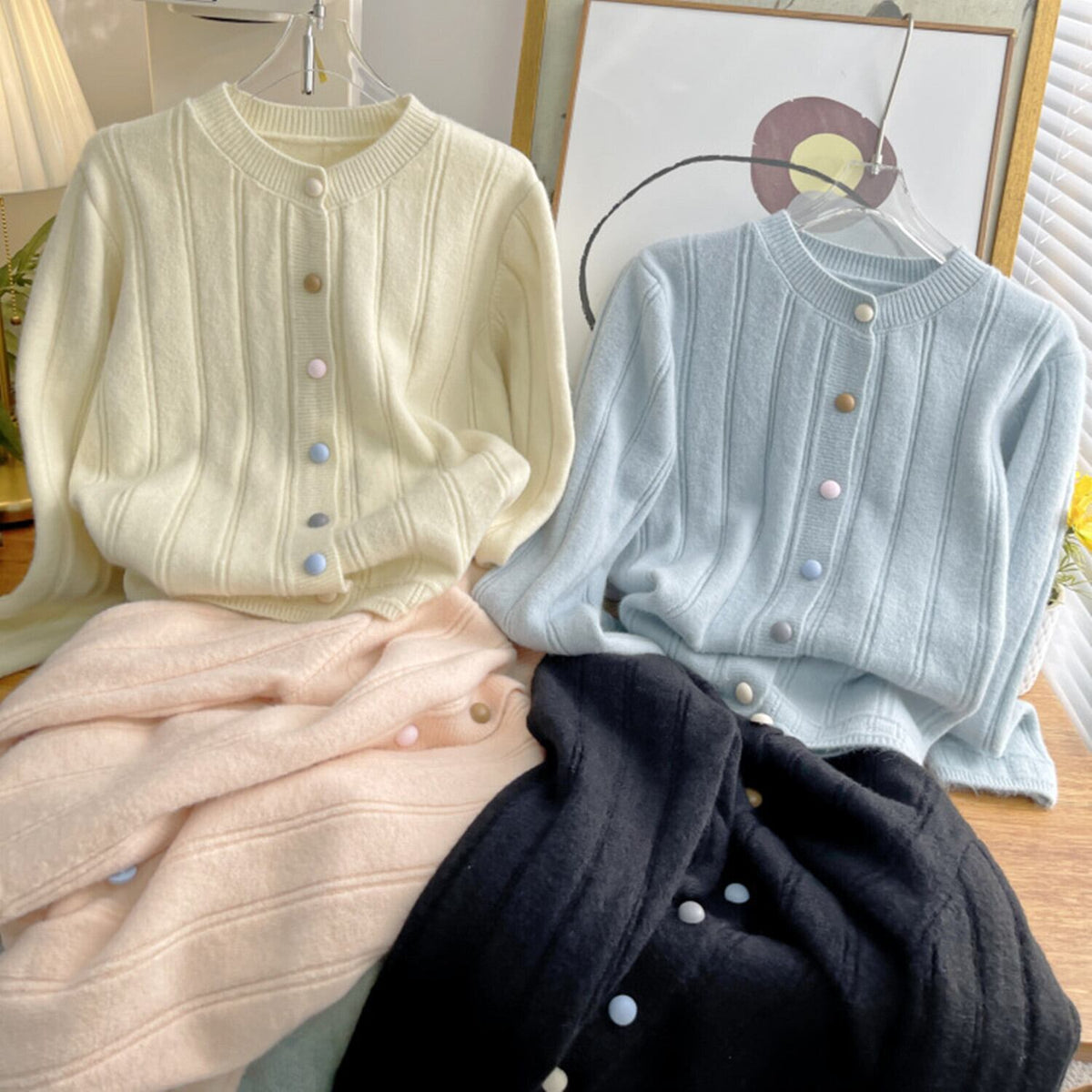 【outer】シンプルカーディガン     N2820