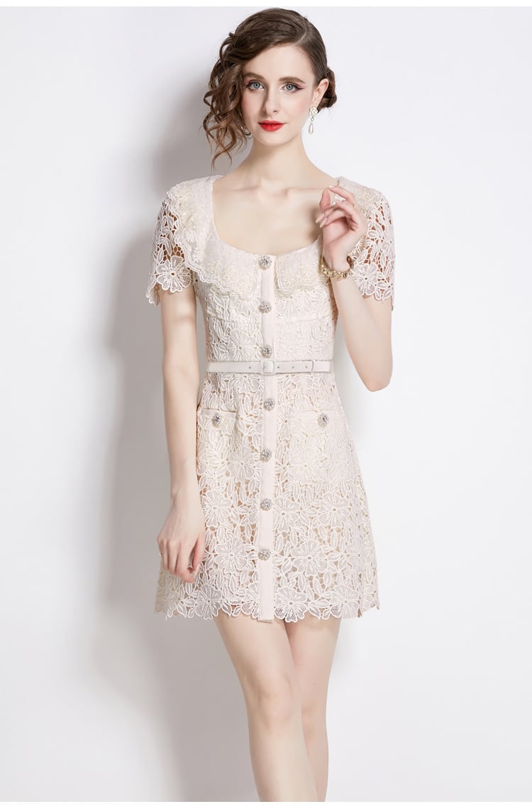 【dress】レースワンピース　M23933