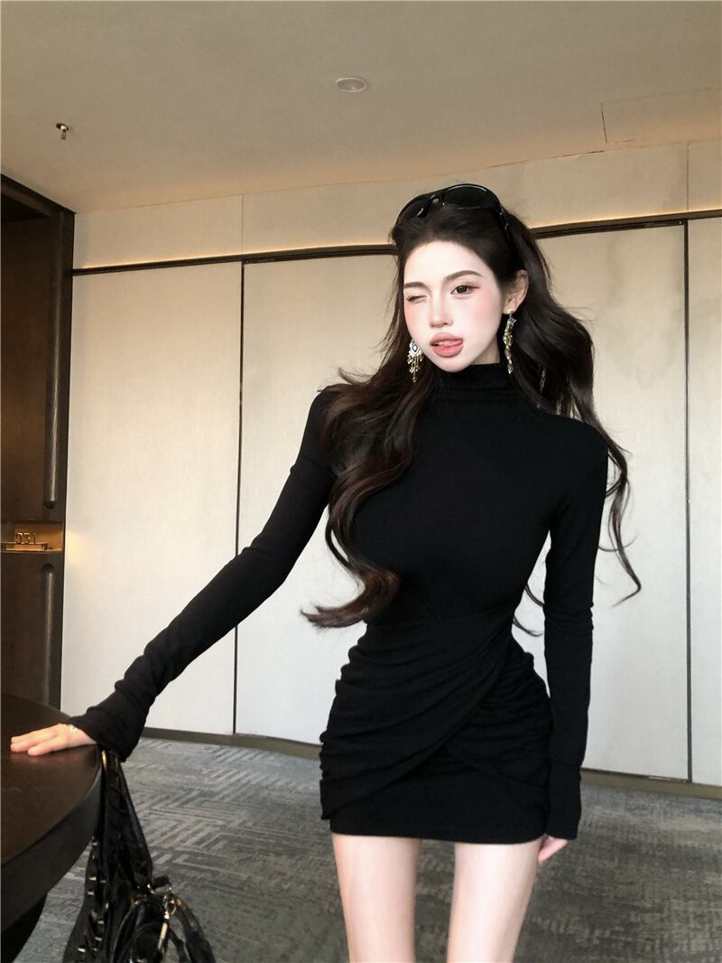【dress】クロス切り替えワンピース　M28381