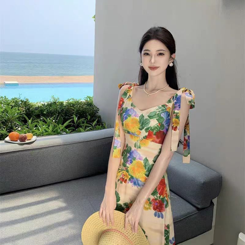 【dress】プリントキャミワンピース G21096