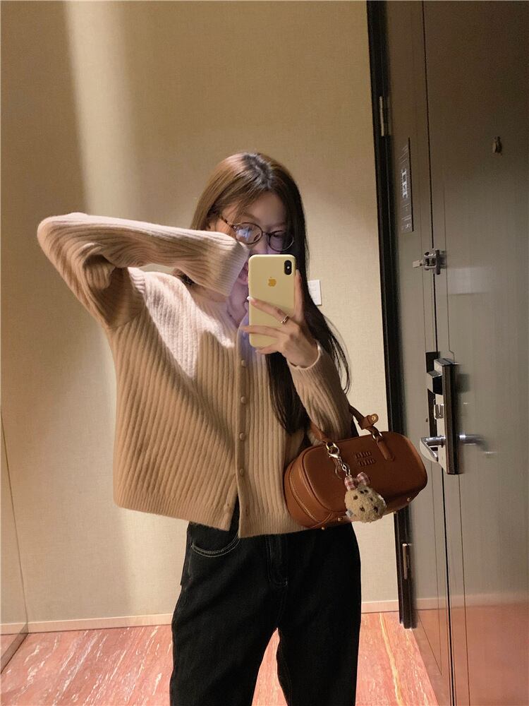 【outer】ニットカーデ　M28828