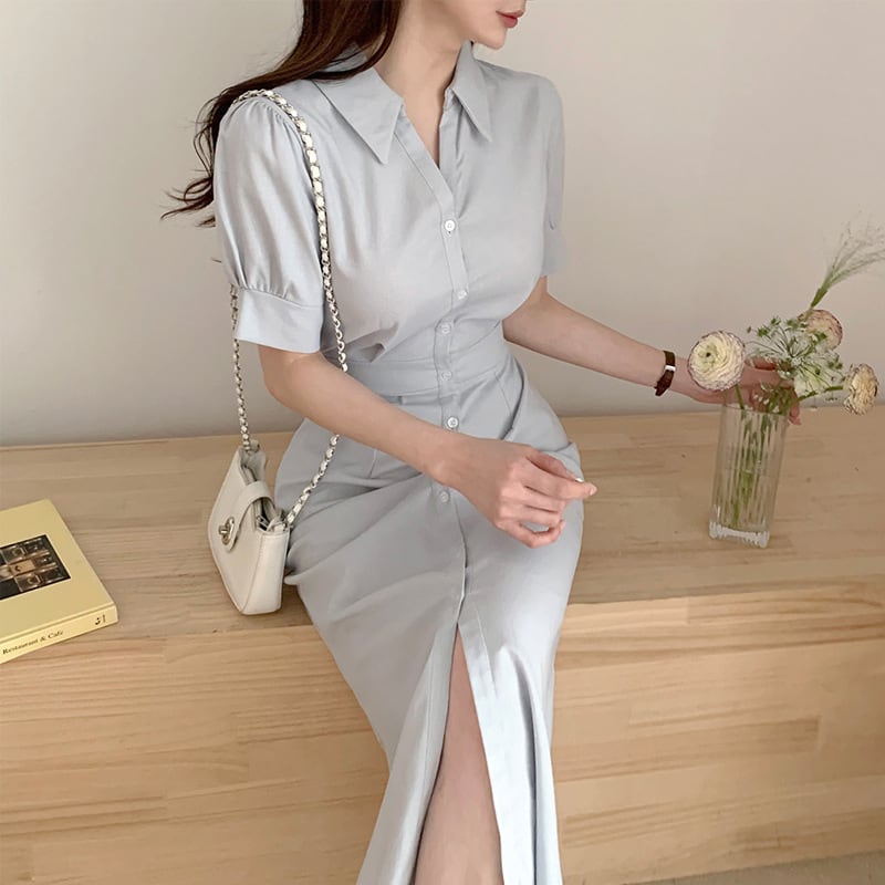 【dress】シャツワンピース　M24721