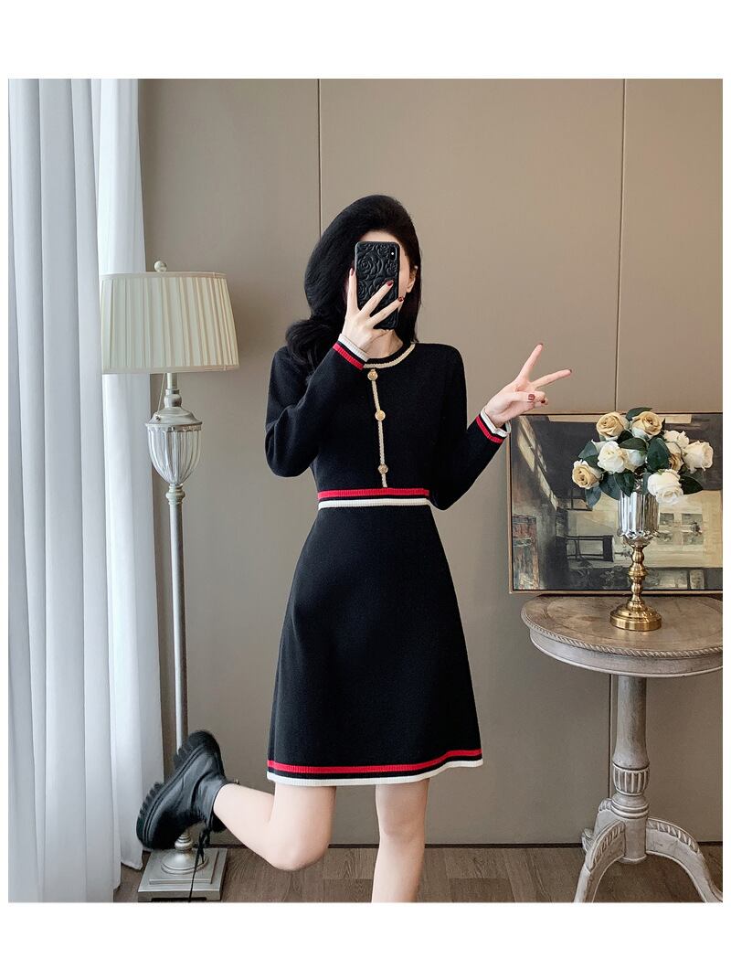 【dress】ニットワンピース　M27706