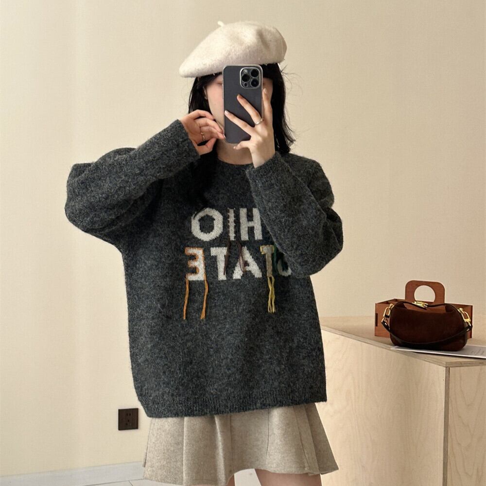 【tops】ニットセーター　M27392