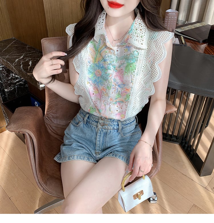 【tops】ノースリーブトップス　M23951