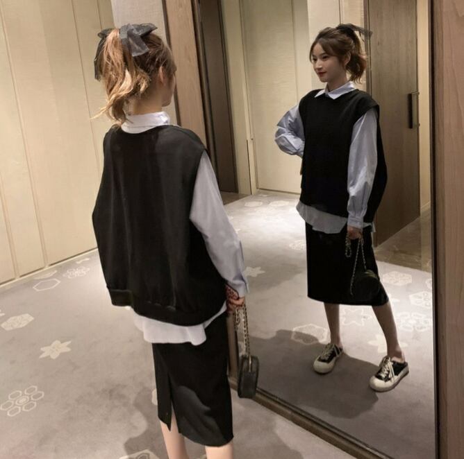 【set】スウィートファッション洋気着痩せ3点セット G2289