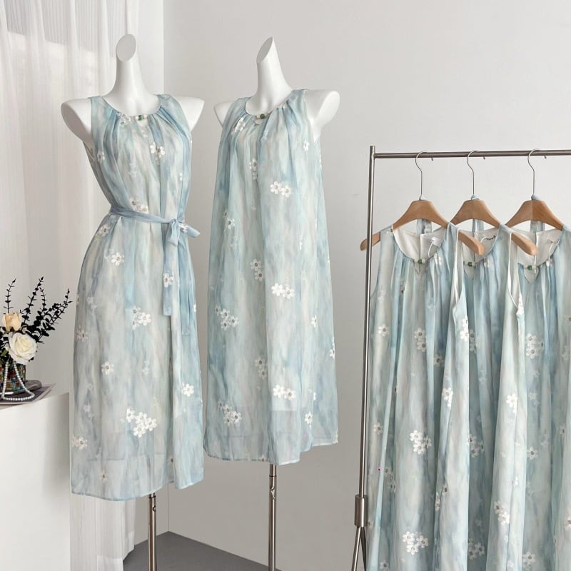 【dress】ノースリーブワンピース　M25149