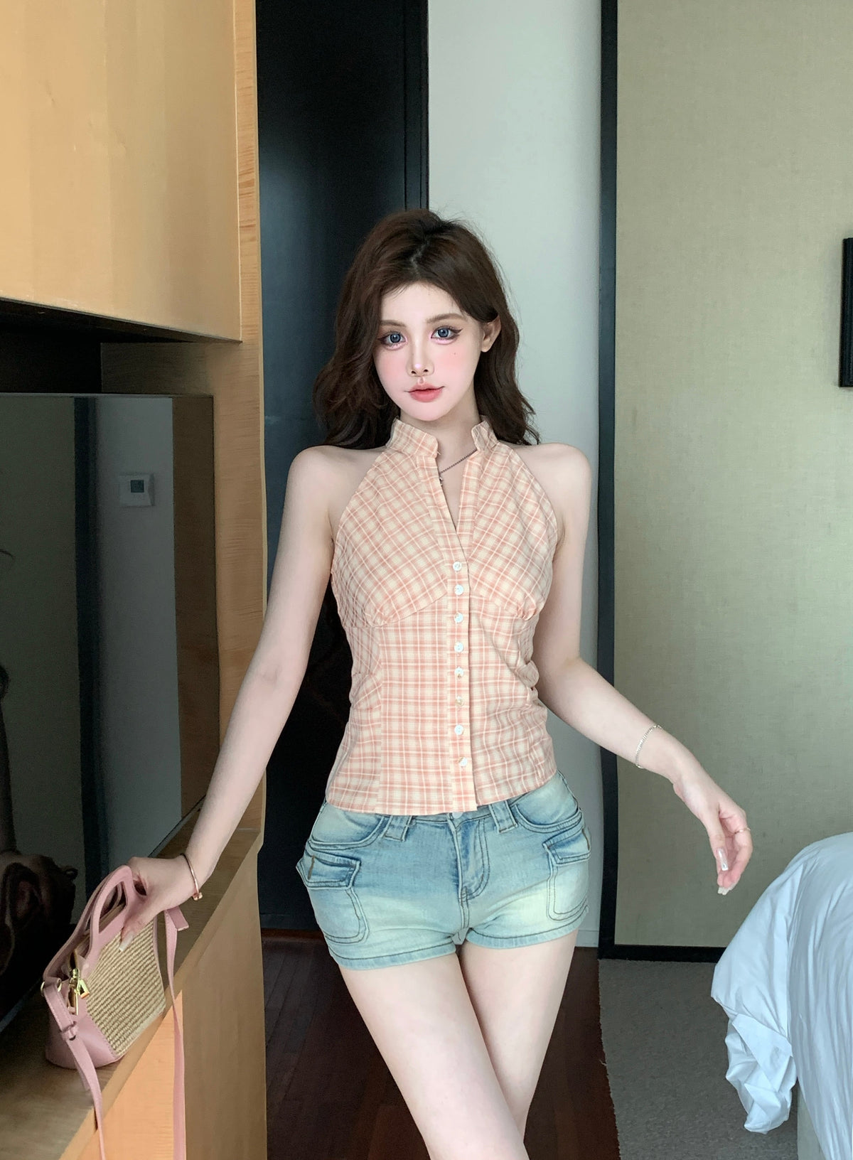【tops】ノースリーブトップス　M23996