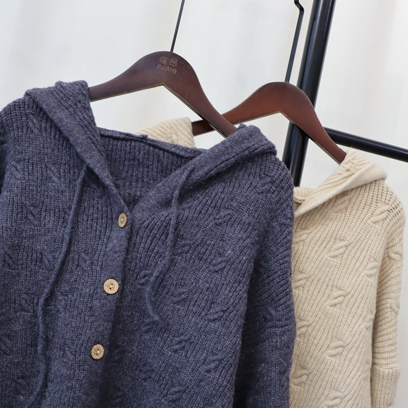 【outer】ニットカーデ　M26027