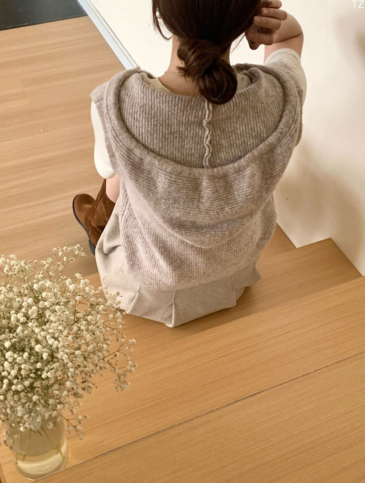 【tops】ニットベスト　M25922