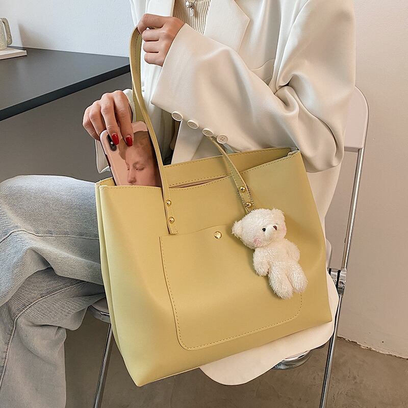 【小物】高級感ファッションキュート秋大容量ショルダーバッグ G1915