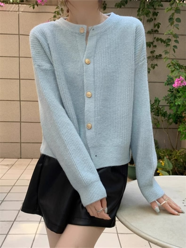 【outer】ニットカーデ　M25959