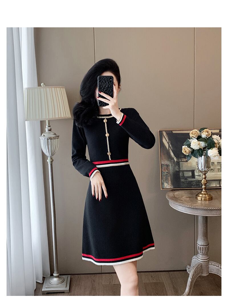 【dress】ニットワンピース　M27706