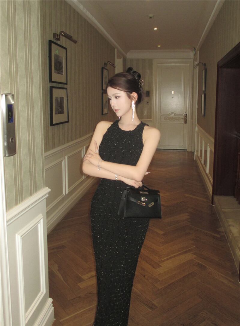 【dress】ラウンドネックワンピース G21059