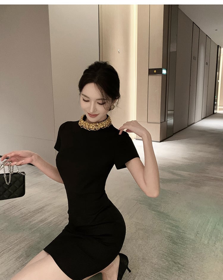 【dress】デートワンピース　M23992