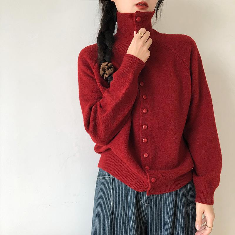【outer】ニットカーデ　M28913