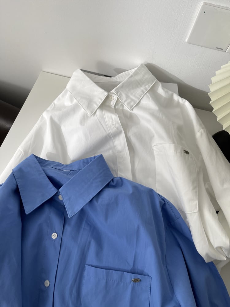 【tops】カラーシャツ　M29894