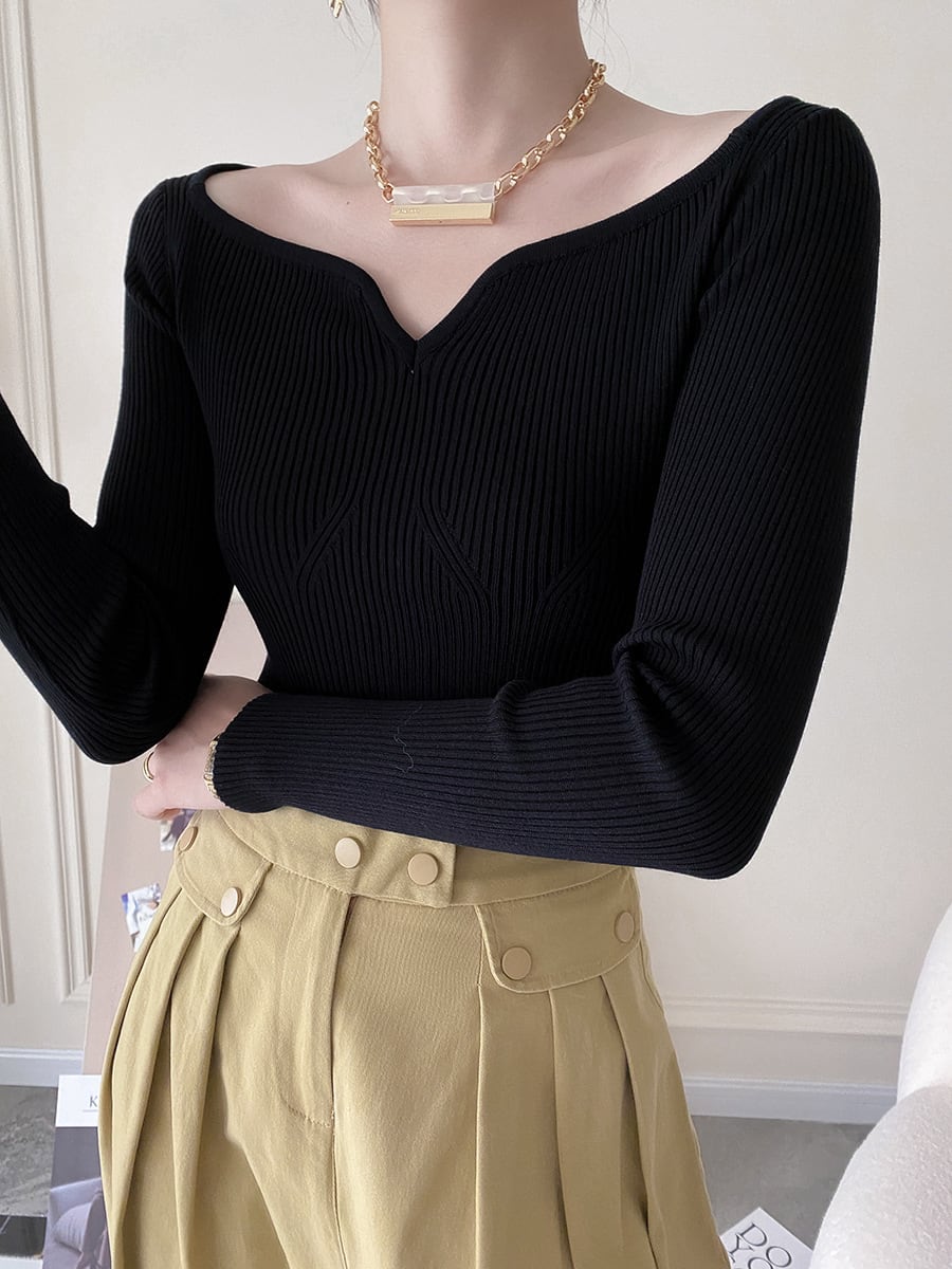 【tops】人気ニットトップス　N2937