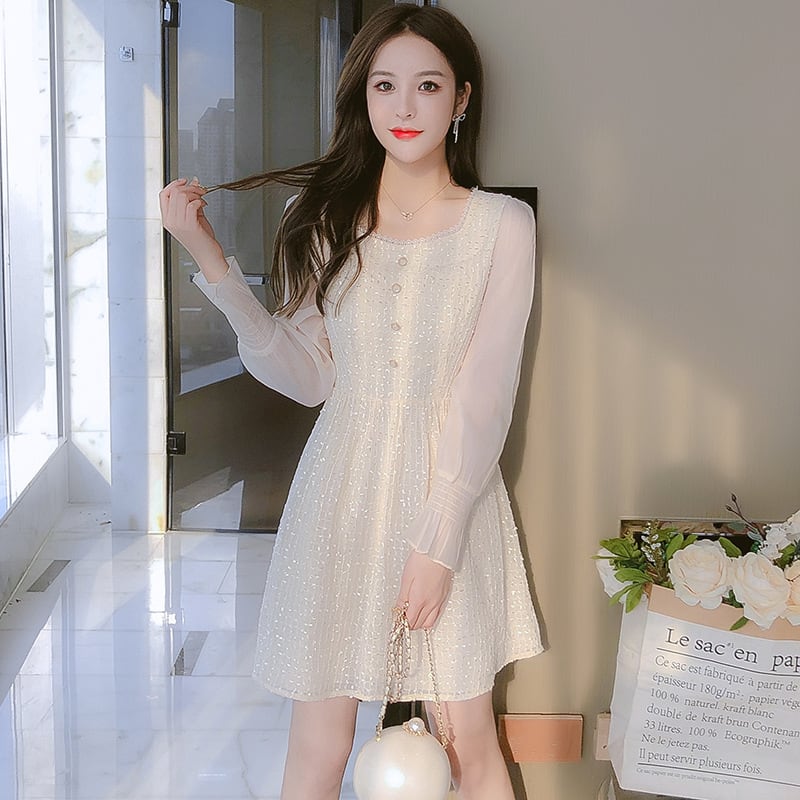 【dress】デートワンピース　M25360