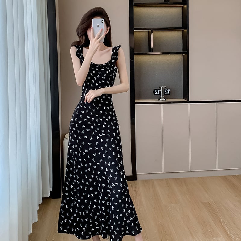 【dress】プリントワンピース　M24409