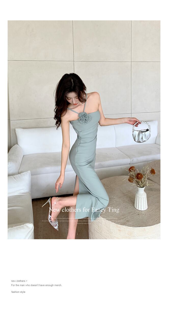 【dress】体型カバーキャミワンピース G21115