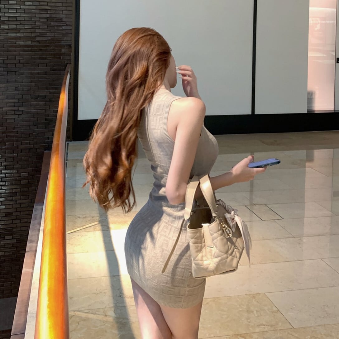【dress】ノースリーブワンピース　M24707