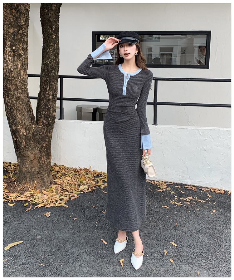 【dress】ニットワンピース　M27525