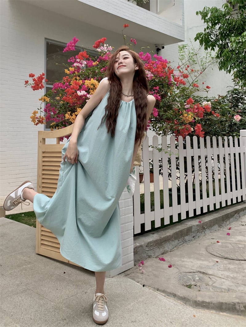 【dress】ノースリーブワンピース　M25058