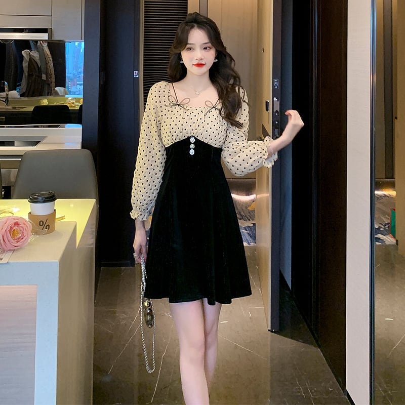 【dress】ドッキングワンピース　M29544