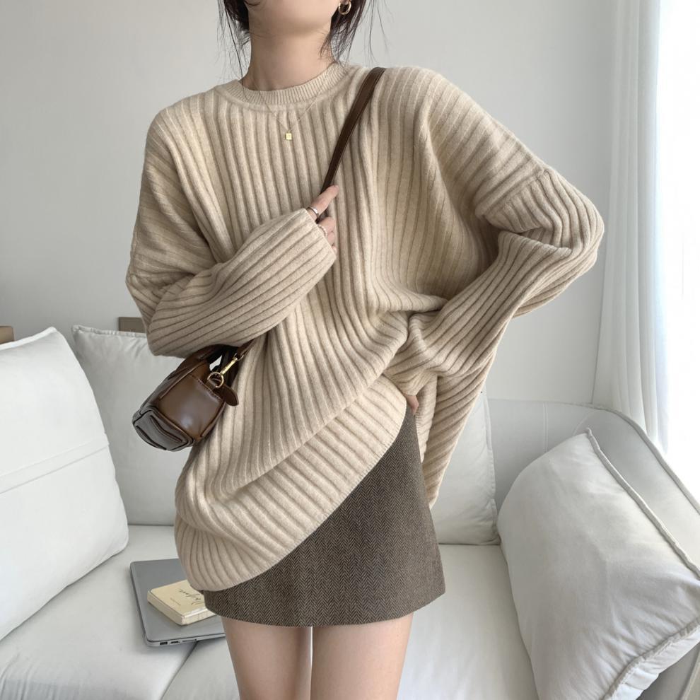 【tops】ニットプルオーバー　M19007