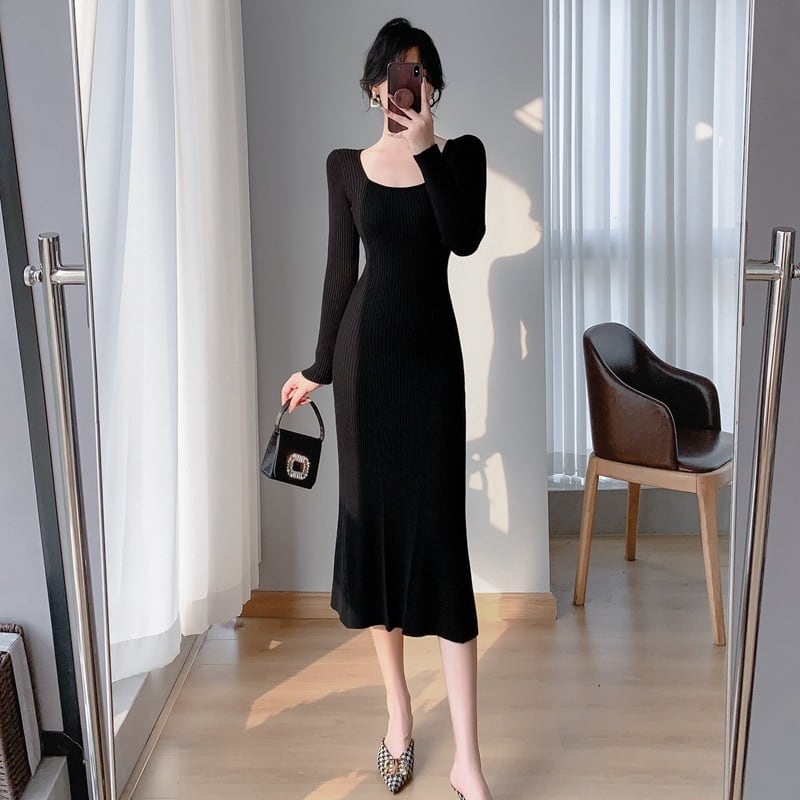 【dress】ニットワンピース　M28020