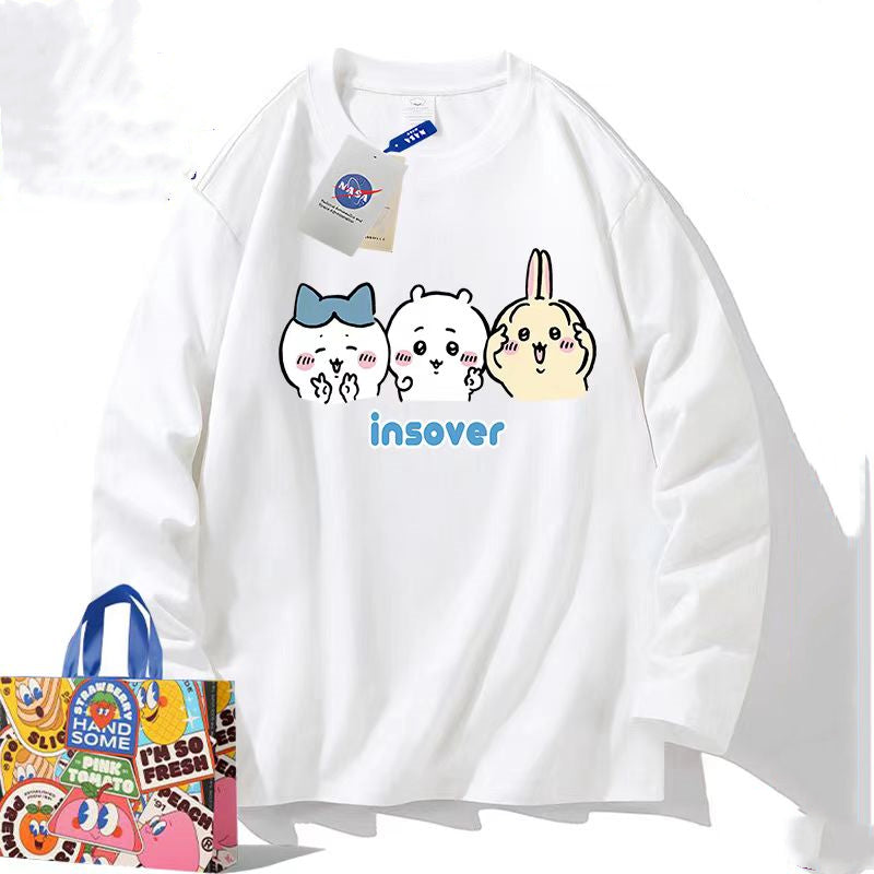 【tops】キャラクター春秋長袖TシャツG23745