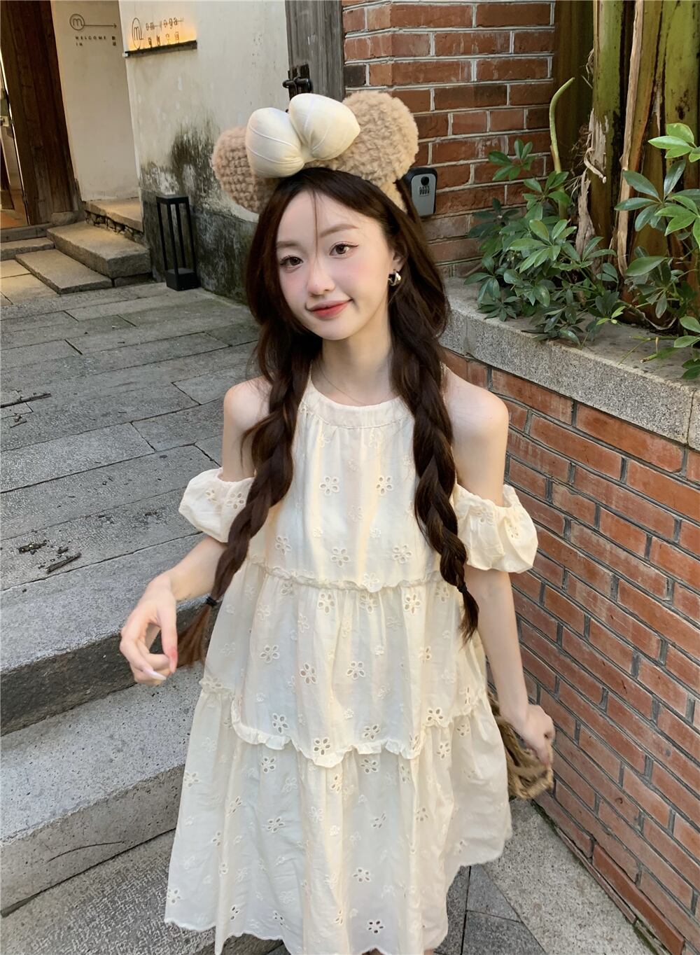 【dress】ホルターネックワンピース G20468