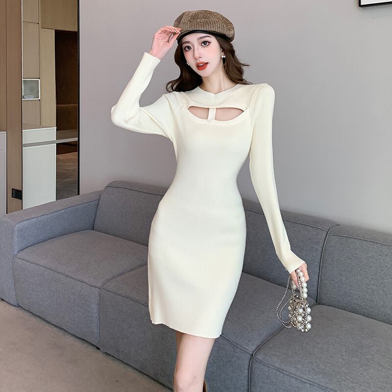 【dress】ニットワンピース　M28340