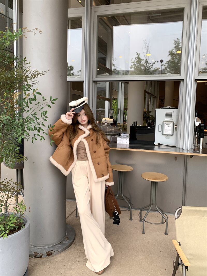 【outer】2WAYショートコート　M28265