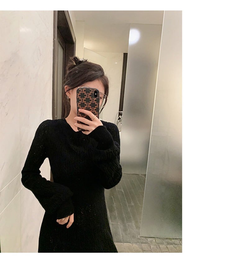 【dress】ニットワンピース　M25556