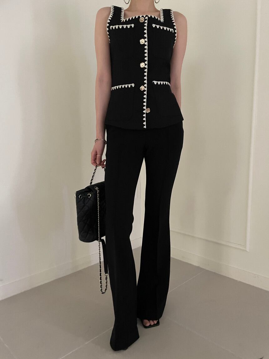 【tops】韓流スタイル ノースリーブ体型カバー キャミソールG15815