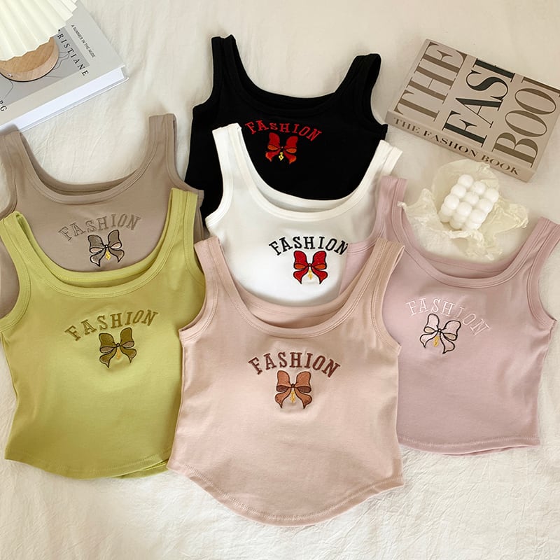 【tops】プリントキャミソール　M25085