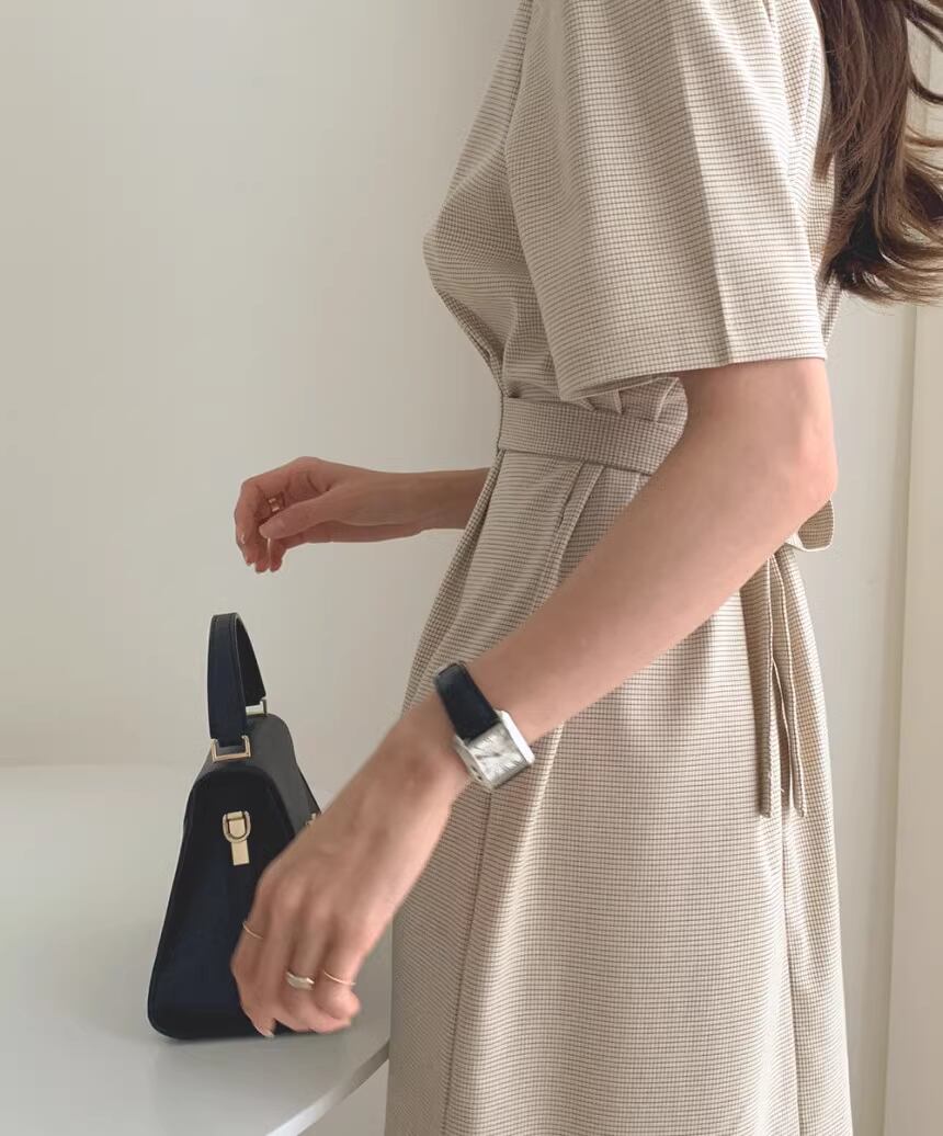 【dress】半袖ゆったりワンピースF7472