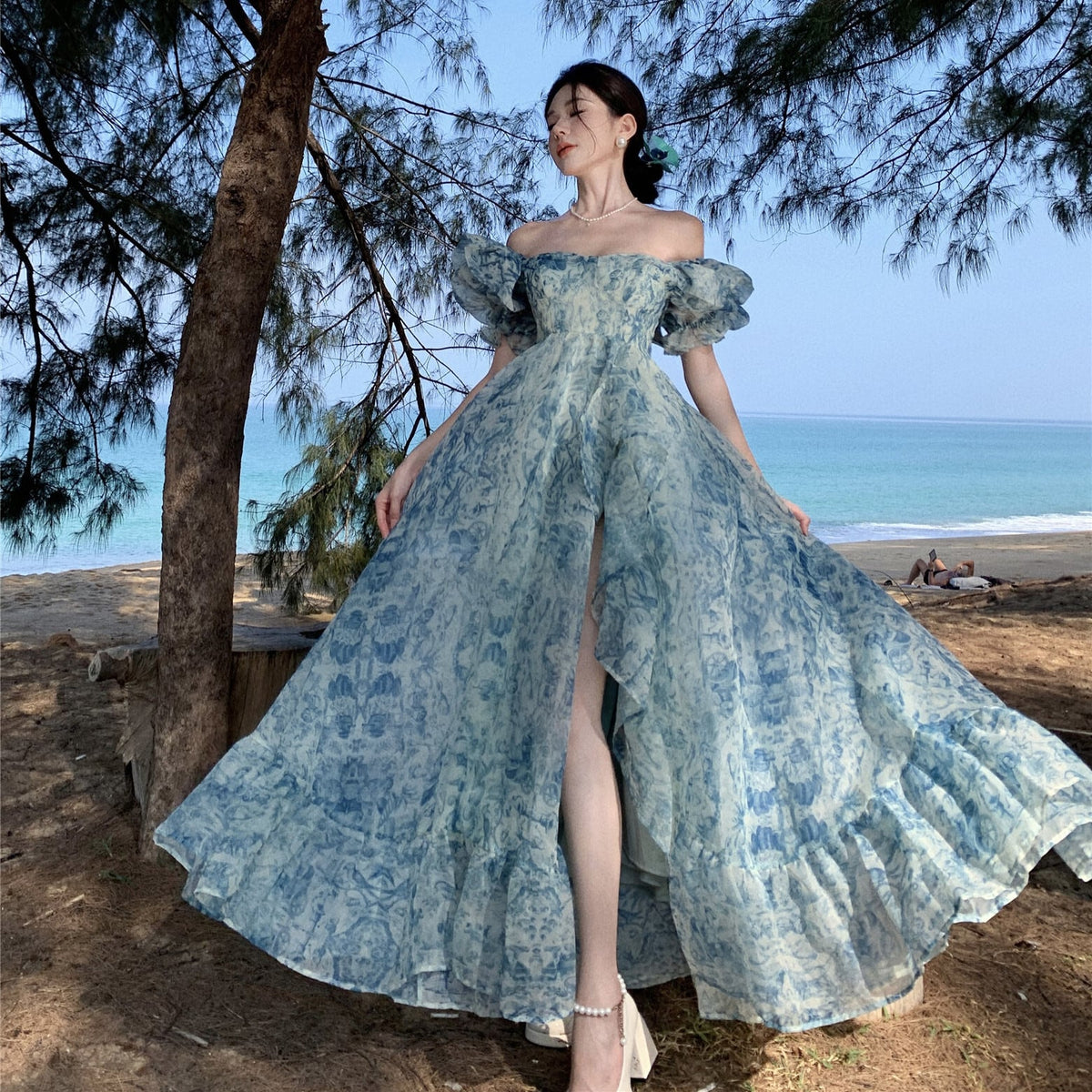 【dress】デートワンピース　M24548