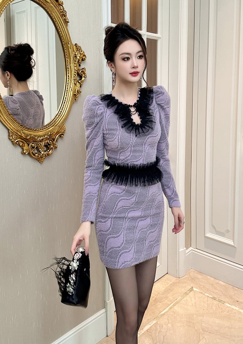 【dress】ドッキングデートワンピース　M28092