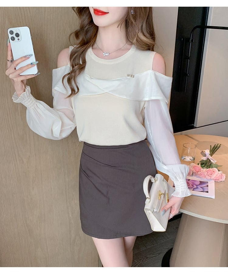 【tops】オフショルダートップス　M29037