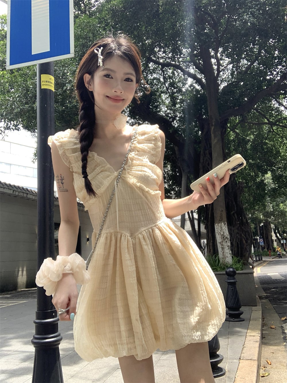 【dress】デートワンピース　M24940