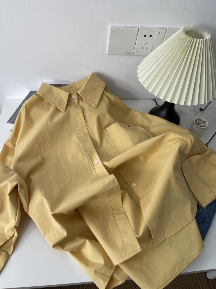 【tops】カラーシャツ　M29894