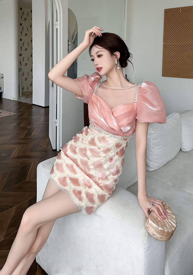 【dress】デートワンピース　M24879