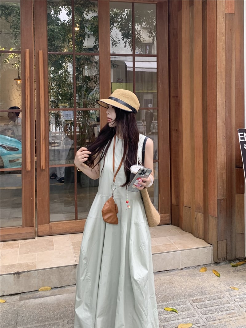【dress】ノースリーブワンピース　M24339