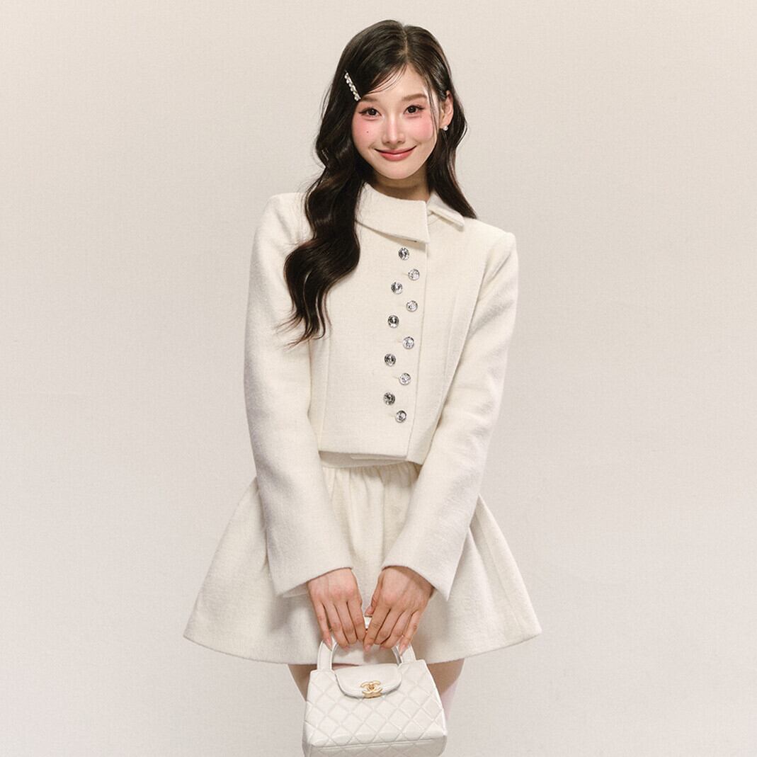 【set】ショートジャケット×ミニスカートセット    N3496