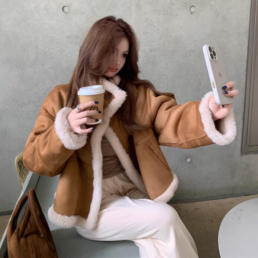 【outer】2WAYショートコート　M28265