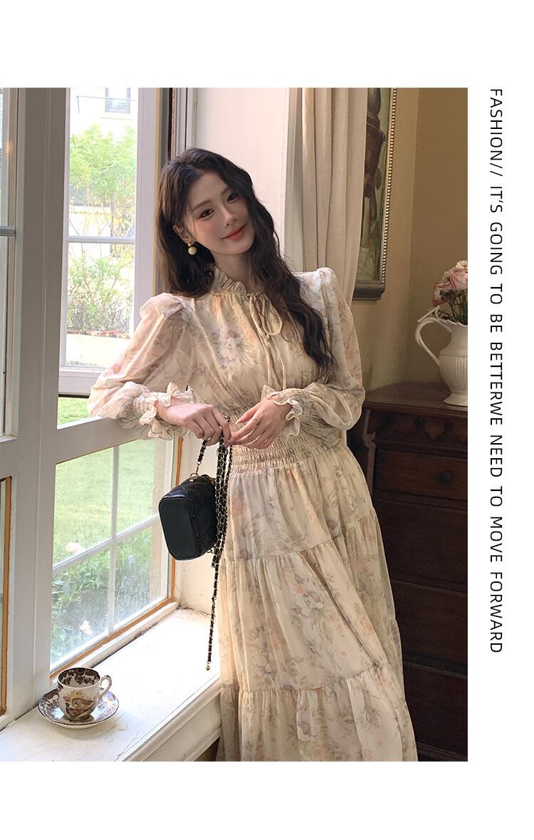 【dress】花柄ワンピース　M29733