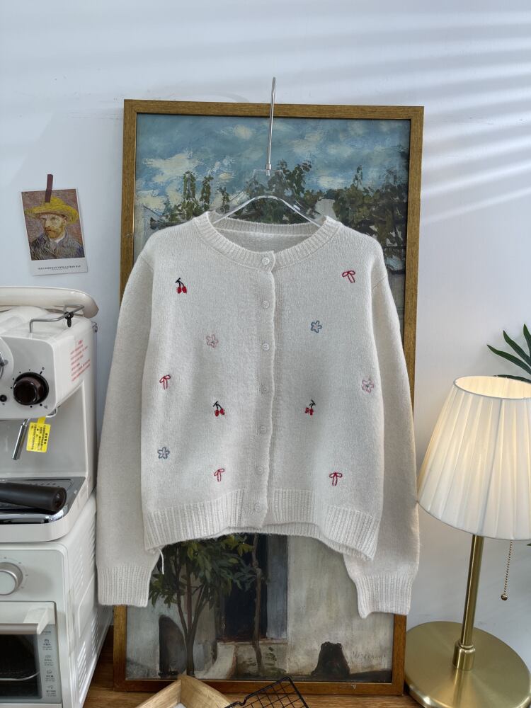 【outer】ニットカーデ　M27508